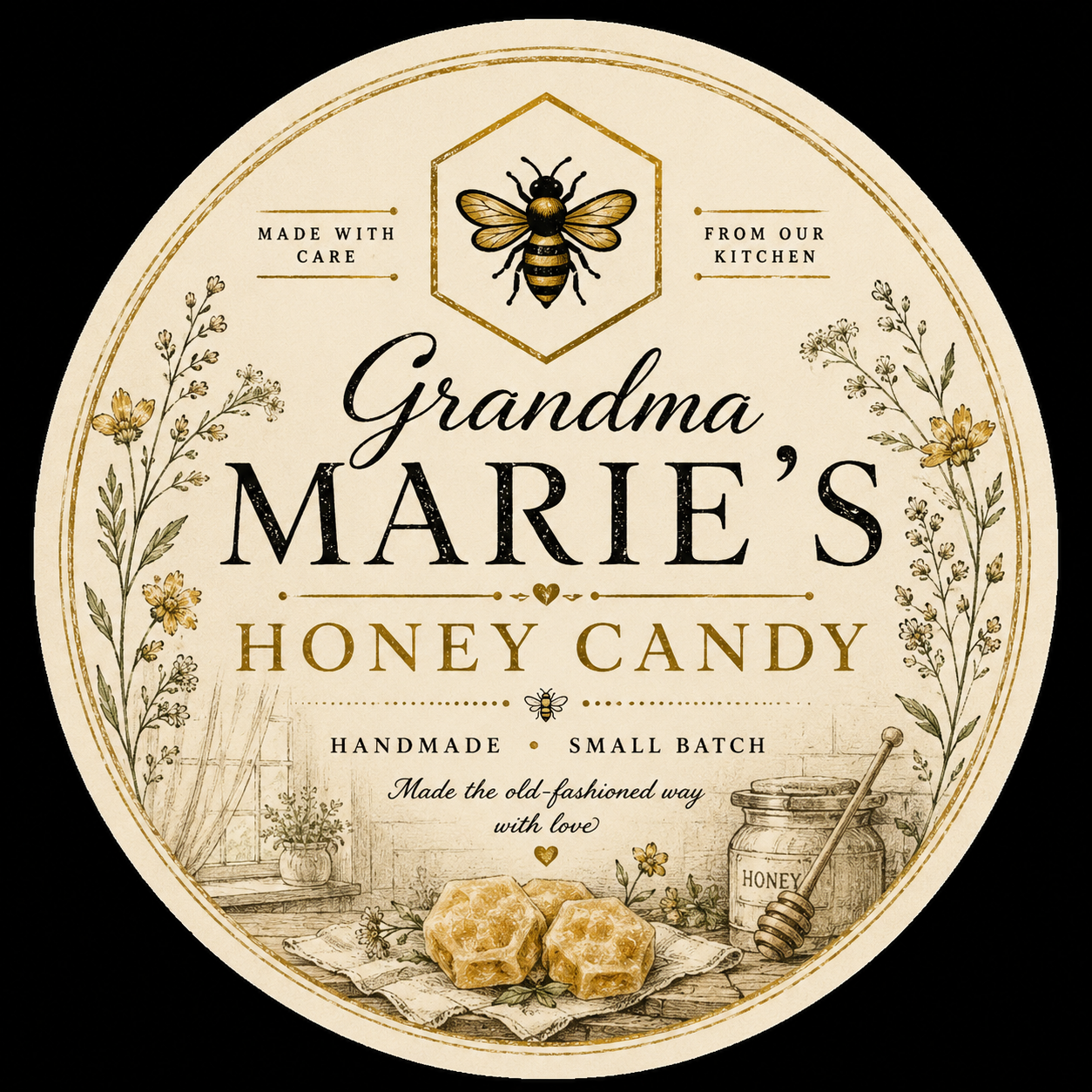 Grandma Marie's Honey Candy